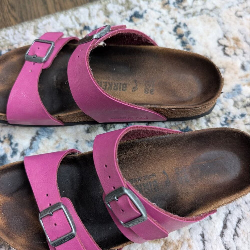 Birkenstock Sydney Birko-Flo Slide Sandal Women`s Size 38 US 7 - Picture 6 of 15